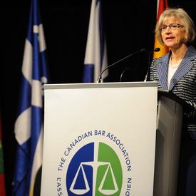 Conférence de l’Association du Barreau canadien à Halifax