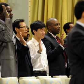 Citizenship Ceremony at Rideau Hall