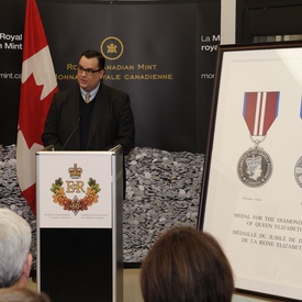 Striking of the Diamond Jubilee Medal