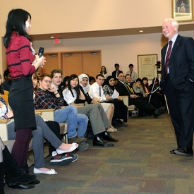Visit to Vaughan Road Academy in Toronto