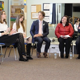 Visit to Vaughan Road Academy in Toronto