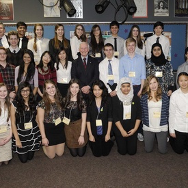 Visit to Vaughan Road Academy in Toronto