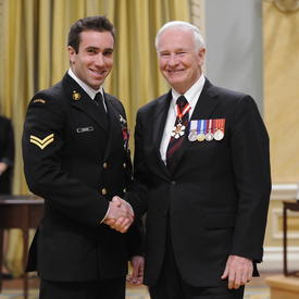 Decorations for Bravery Ceremony