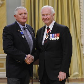 Decorations for Bravery Ceremony