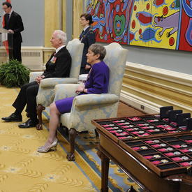 Decorations for Bravery Ceremony