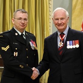 Decorations for Bravery Ceremony