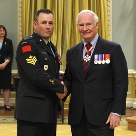 Decorations for Bravery Ceremony