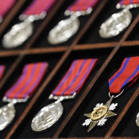 Decorations for Bravery Ceremony