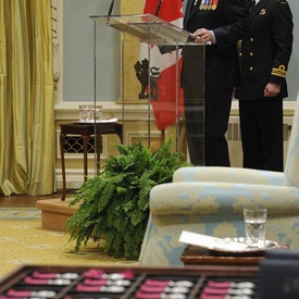 Decorations for Bravery Ceremony