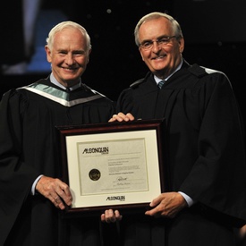 Honorary Degree from Algonquin College
