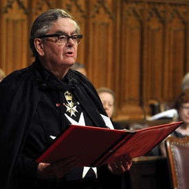 Governor General Invested in the Order of St. John