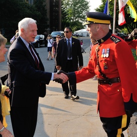 RCMP Canadian Sunset Ceremonies