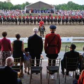 RCMP Canadian Sunset Ceremonies