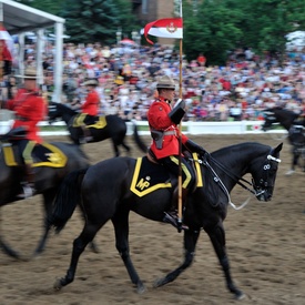 RCMP Canadian Sunset Ceremonies