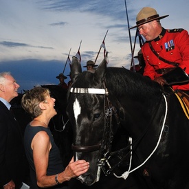 RCMP Canadian Sunset Ceremonies