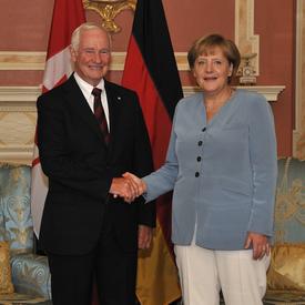 Courtesy Call by the Chancellor of the Federal Republic of Germany