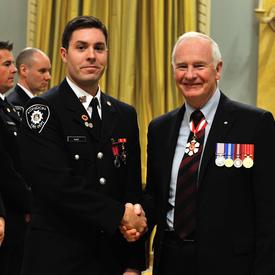 Decorations for Bravery Ceremony