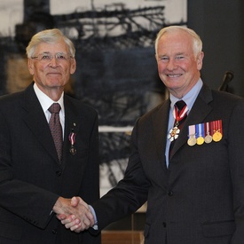 Diamond Jubilee Medal Presentation at the Citadelle of Québec