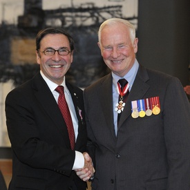 Diamond Jubilee Medal Presentation at the Citadelle of Québec