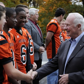 Touchdown: Grey Cup at Rideau Hall!
