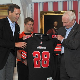 Touchdown: Grey Cup at Rideau Hall!