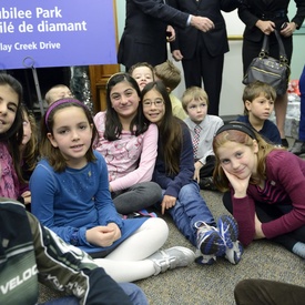 Dedication of Diamond Jubilee Park