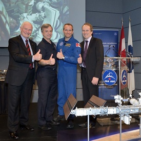 Launch of a Russian Soyuz Vehicle at the Canadian Space Agency