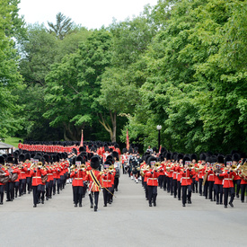 Inspection of the Ceremonial Guard
