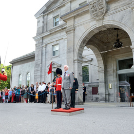 Inspection of the Ceremonial Guard