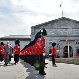 Inspection of the Ceremonial Guard