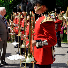 Inspection of the Ceremonial Guard