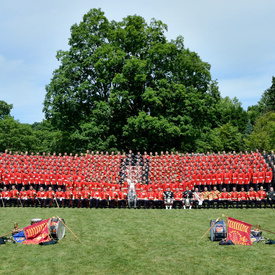 Inspection of the Ceremonial Guard