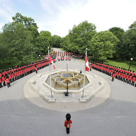 Inspection of the Ceremonial Guard