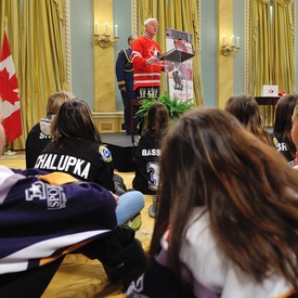 Announcement of Patronage of the 2013 IIHF Ice Hockey Women’s World Championship