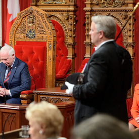 Royal Assent in the Senate Chamber