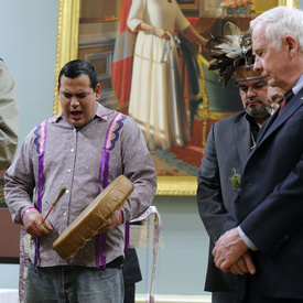 Ceremonial Meeting with First Nations Leaders