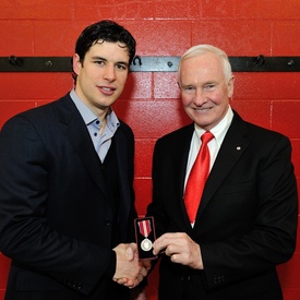Diamond Jubilee Medal Presentation to Sidney Crosby