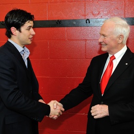 Diamond Jubilee Medal Presentation to Sidney Crosby
