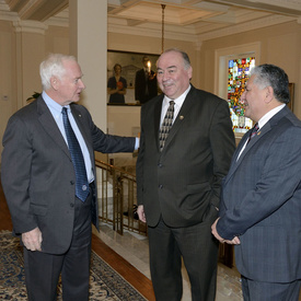 Courtesy call with Commissioner and Premier of the Northwest Territories