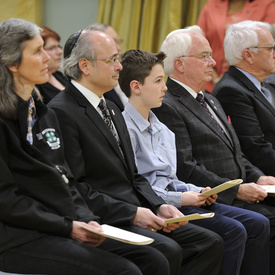 Cérémonie de remise du Prix pour l'entraide