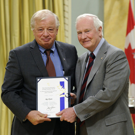 Cérémonie de remise du Prix pour l'entraide