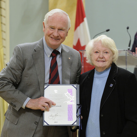 Cérémonie de remise du Prix pour l'entraide