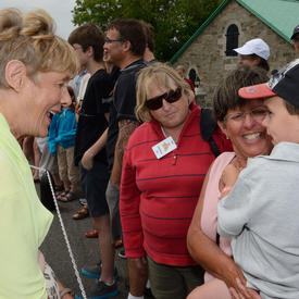 Inspection of the Guard of Honour at the Citadelle of Québec