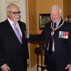 Order of Canada Investiture for René Angélil and Céline Dion