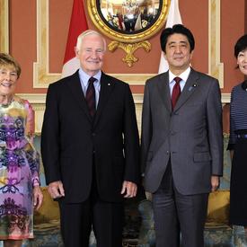 Courtesy call by the Prime Minister of Japan