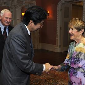 Courtesy call by the Prime Minister of Japan