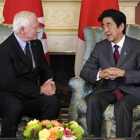 Courtesy call by the Prime Minister of Japan