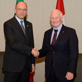 Courtesy Call by the Prime Minister of the Italian Republic