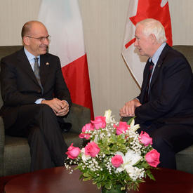 Courtesy Call by the Prime Minister of the Italian Republic