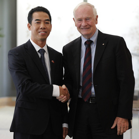 Presentation of Credentials at the Citadelle of Québec